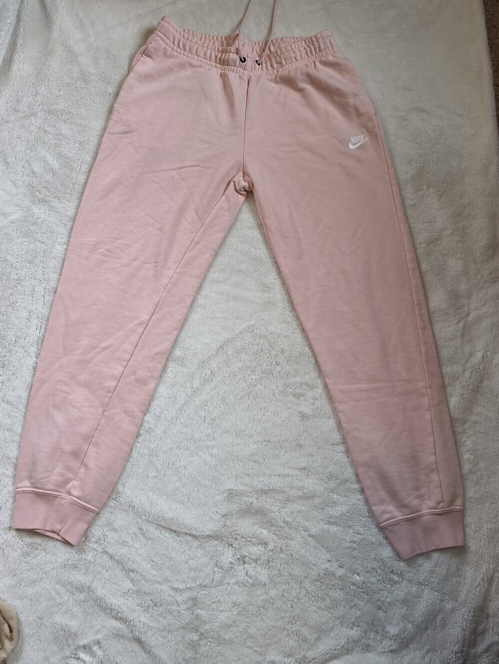 Nike Club Fleece Joggers Rose Whisper Light Pink Size L Sweatpants - Picture 3 of 6